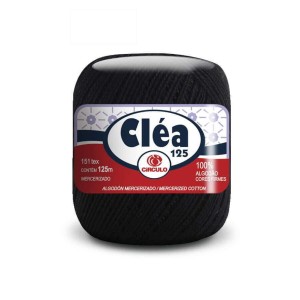 Linha Cléa 125 8990 - Preto Circulo