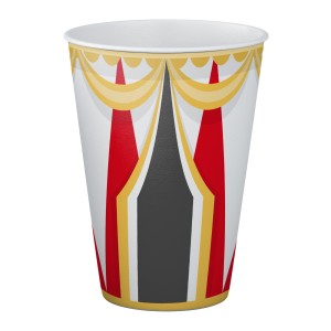 Copos de Papel 250ml - Circo c/8 Make+