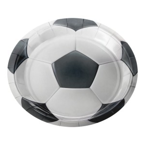 Pratos de Papel 18cm - Futebol c/8 Make+