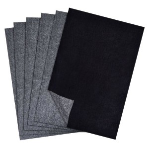 Papel Carbono Filme A4 Preto para Máquina Cis