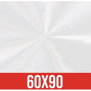 Saco Transparente 60cm x 90cm c/25 Cromus