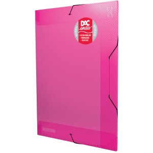 Pasta com Elástico Onda Rosa 401PP-RS DAC