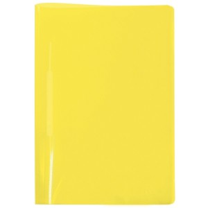 Pasta Grampo Trilho Plástica Amarela 606PP-AM DAC