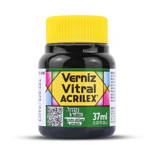 Verniz Vitral 37ml - Verde Pinheiro 546 Acrilex