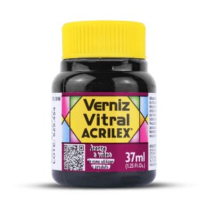 Verniz Vitral 37ml - Púrpura 550 Acrilex