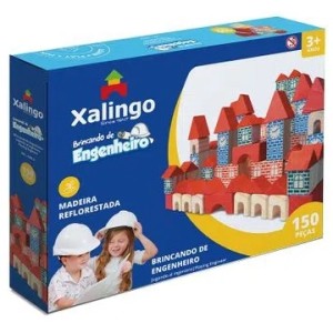 Brincando de Engenheiro 150 Peças 5305.4 Xalingo