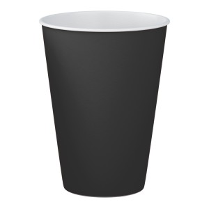 Copos de Papel 250ml - Preto c/8 Make+