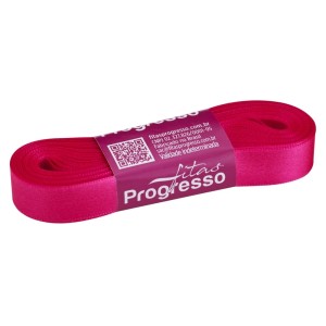 Fita de Cetim n.3 0279 - Rosa Cítrico Progresso