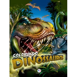 Livro para Colorir - Colorindo Dinossauros Ciranda Cultural