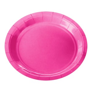 Pratos de Papel 18cm - Rosa c/8 Make+