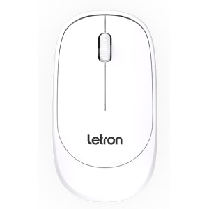 Mouse Sem Fio Color Fit Branco 74343 Letron