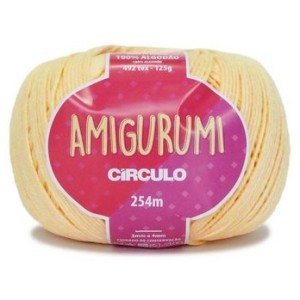 Linha Amigurumi 1112 - Creme Circulo