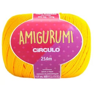 Linha Amigurumi 1289 - Canário Circulo