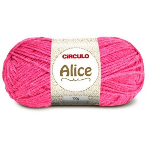 Lã Alice 0322 - Pink 100g Circulo