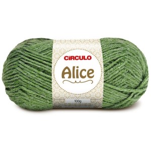 Lã Alice 0424 - Bandeira 100g Circulo