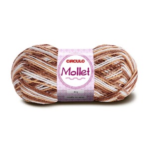 Lã Mollet 40g 9687 - Caravela Circulo