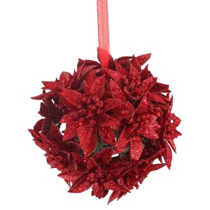 Bola Bico de Papagaio Laser Glitter Vermelho Grillo