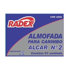 Almofada para Carimbo N.2 - Azul Radex