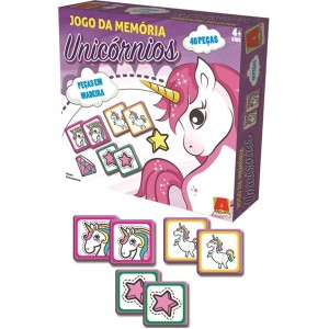 Jogo da Memória - Unicórnios Madeira 3.03.1100 Algazarra