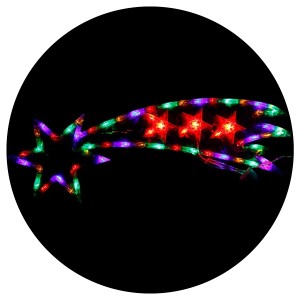 Pisca Pisca Cometa 69 LEDs Colorido 80cm 18137 Chibrali