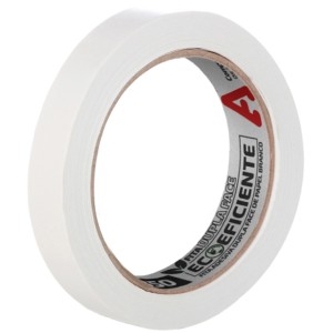 Fita Dupla Face Branca 25mm x 30m Adere