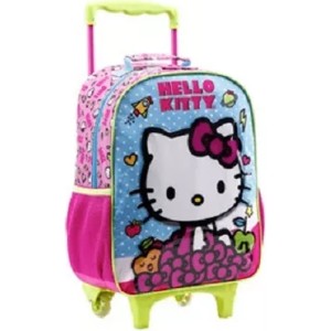 Mochila com Rodinhas Helloy Kitty 11830 XeryUs