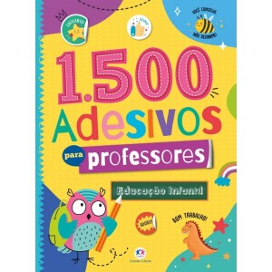 Livro 1500 Adesivos para Professores - Educação Infantil Ciranda Cultural