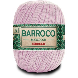 Barbante Barroco MaxColor n.6 400g 6006 - Lilás Candy Circulo
