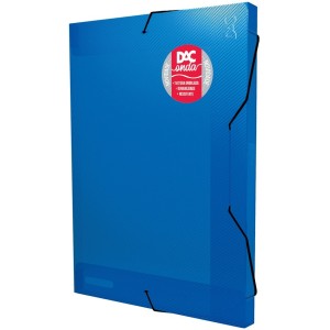 Pasta com Elástico 40mm Onda Azul 404PP-AZ DAC