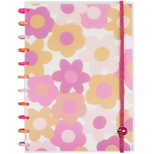 Caderno de Disco Grande Decor Primavera Pop Disc