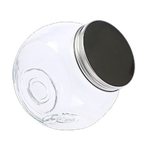 Pote de Vidro Baleiro 650ml - Candy com Tampa de Ferro Le Bianco