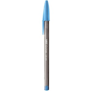 Caneta Esferográfica 1.6mm Cristal Bold Azul Claro Bic