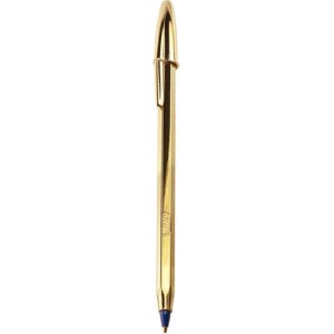 Caneta Esferográfica 1.0mm Cristal Celebration Gold Bic