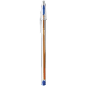 Caneta Esferográfica 0.8mm Cristal Precisão Fina Azul Bic