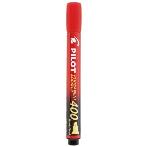 Pincel Marcador Permanente SCA-400 Vermelho Pilot