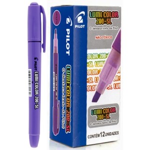 Marca Texto Lumi Color - Violeta c/12 Pilot