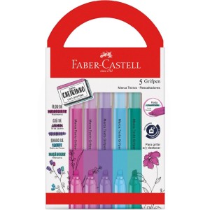 Marca Texto Grifpen com Cheirinho - Relaxa e Reequilibra Faber Castell