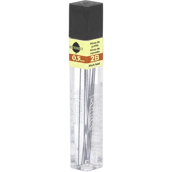 Grafite 0.5mm 2B c/12 Unidades Pentel