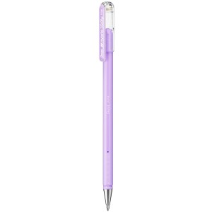 Caneta Gel 0.8mm Hybrid Milky Azul Pastel Pentel