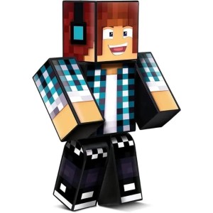 Boneco Authentic Games 25cm Minecraft Youtubers Algazarra