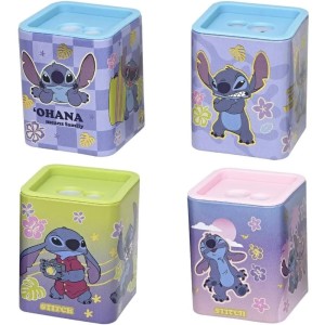 Apontador com Depósito Metálico Quadrado Stitch Molin