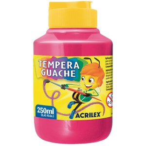 Tempera Guache 250ml - Rosa 537 Acrilex