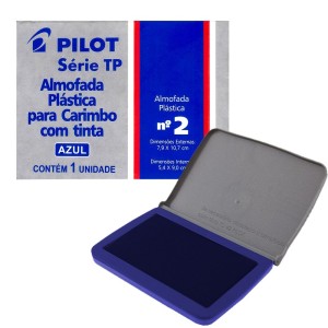 Almofada para Carimbo N.2 - Azul Pilot