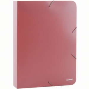 Pasta com Elástico 40mm Lolipop Rosa A40LP-RS Plascony