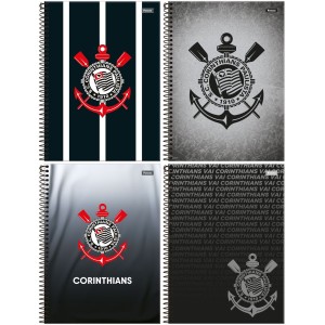 Caderno 1 Matéria Corinthians 80 Folhas Foroni