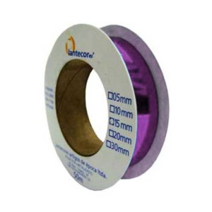 Fita Metalóide 10mm - Rosa c/50 Metros Lantecor