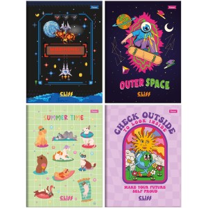 Caderno Brochura 1/4 Cliff 80fls Foroni