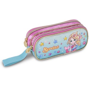 Estojo Duplo - Sereias SR24556F Clio Style