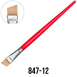 Pincel Chato N.12 Chanfrado 847-12 Tigre