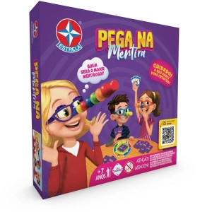 Jogo Pega na Mentira - Cartas Estrela